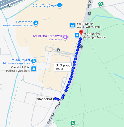 Mapa — jak do nas trafić